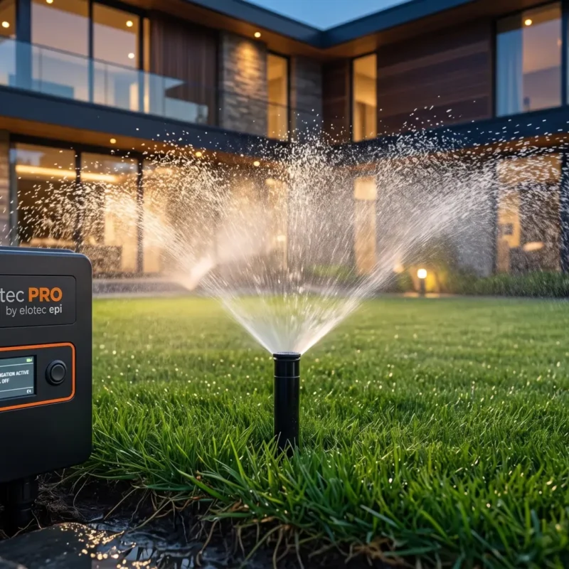 irrigação paisagística e jardins - a tecnologia mantendo o verde vivo com beleza e eficiência