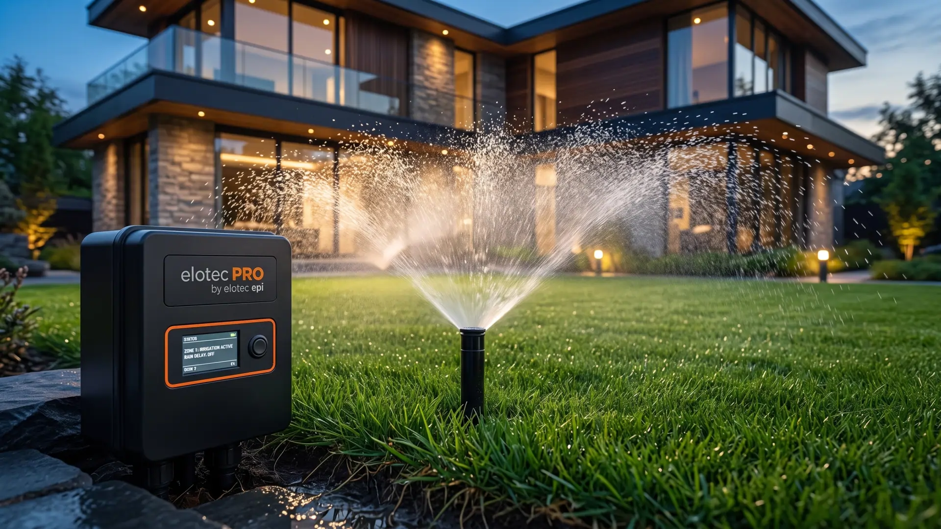 irrigação paisagística e jardins - a tecnologia mantendo o verde vivo com beleza e eficiência